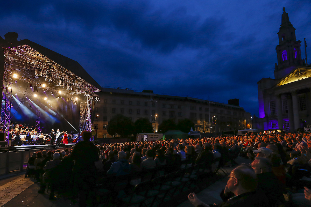 A Classic Summer Evening with the Orchestra of Opera North. Credit - Sarah Zagni