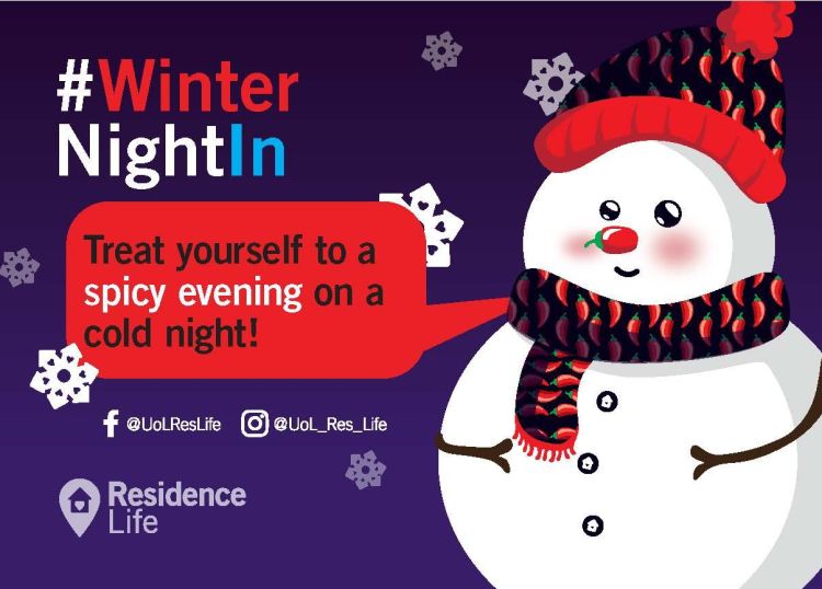 #WinterNightIn with Residence Life