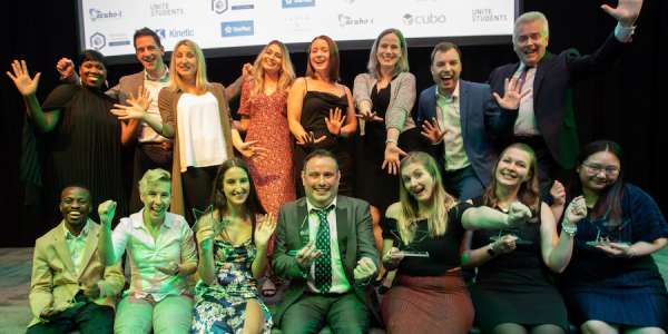 Natalie Cherry and other winners at the 2023 CUBO awards